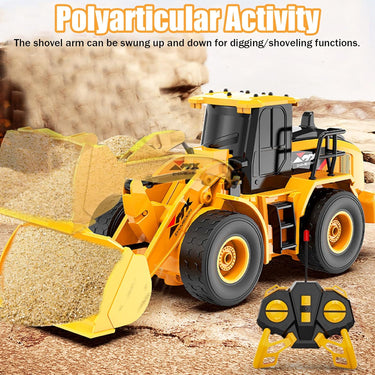 2.4G Remote Control Bulldozer With Lights